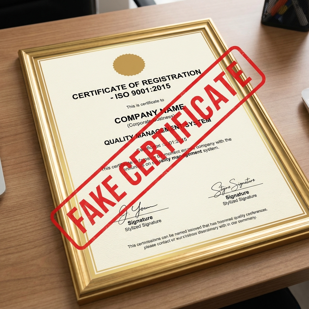 Expired ISO 9001:2015 Certificate